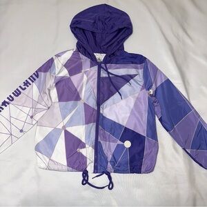Disney Parks purple wall Tomorrowland jacket size small‎